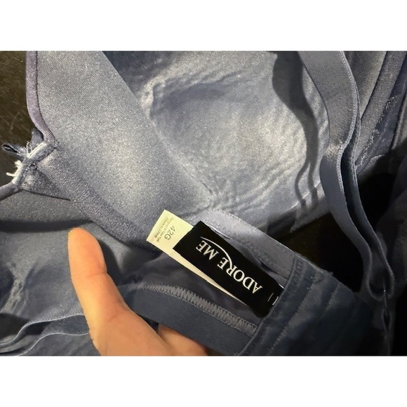 Adore me lot of 2 Bra Blue /purple Lace Trim Padded Underwire 42G 42 DDDD - Picture 9 of 10